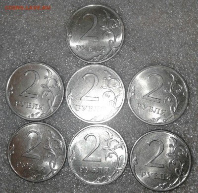 Питерские 1 и 2 рубля 2009.10.13 г (153шт)  до 11.01.19 - 20190108_151723-1
