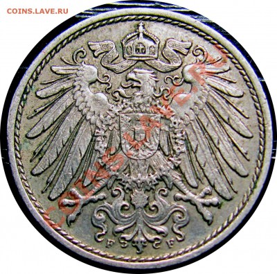 A17 Германия 10 пфеннигов 1908F до 07.06 в 21°° - A17 10 1908F_2