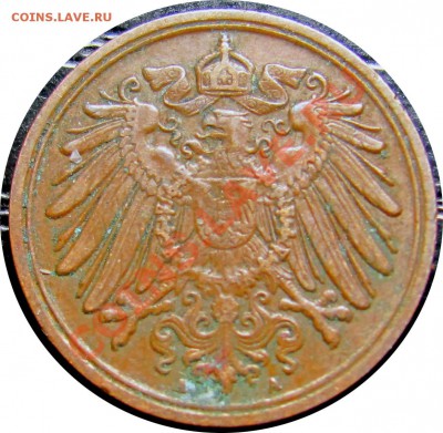 A20 Германия 1 пфенниг 1909A до 07.06 в 21°° - A20 1 1909A_2