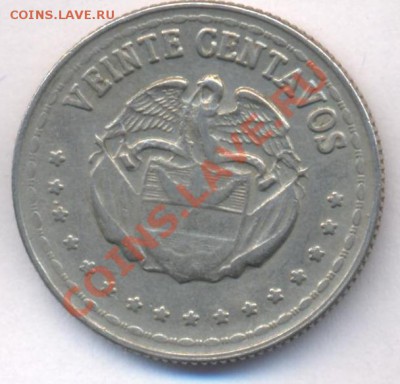Колумбия 20 центавос 1956 г. До 3.06.11 г. 20-00 МСК. - Колумбия 56.1