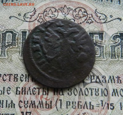 Полушка 1713 года .    Окончание 14.01.2019 в 22.00 по Мск . - 24
