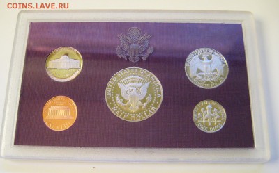 Набор монет США 1993 год. ПРУФ. - сша4