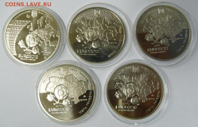 5 гривен 2011г. (5 шт) "Чемпионат Европы по футболу 2012 г." - SAM_0113.JPG