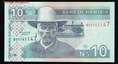 НАМИБИЯ 10 ДОЛЛАРОВ 2001 UNC - 5 001