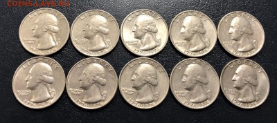 25 центов 1976 США "Барабанщик" 10 штук  с 200 руб. до 16.01 - IMG_5971-08-01-19-02-00