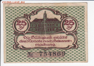 Нотгельд - Магдебург 25 пфеннигов 1920 г. до 16.01 в 22.00 - IMG_20190110_0001