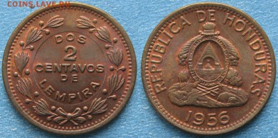 Гондурас 2 сентаво 1956 до 17-01-19 в 22:00 - Гондурас 2 сентаво 1956    8647