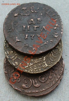 Вопрос по денге 1731, бронза??? - P1130281.JPG