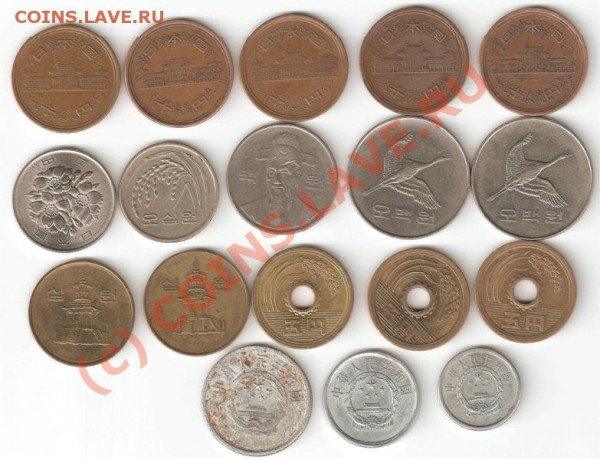 18 монет с ИЕРОГЛИФАМИ ВСЕГО ЗА 140 рублей!!! - 222222222222222222