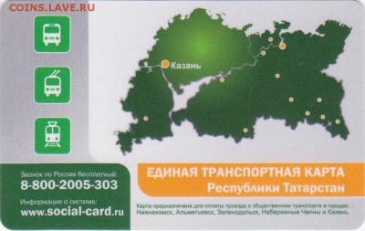 Транспортные карты города Казани. - Рисунок (194)