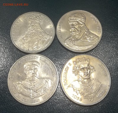 50, 100, 500 Zl 1979-1989 Польские короли 12 шт. до 17.01.19 - Короли 5