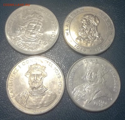 50, 100, 500 Zl 1979-1989 Польские короли 12 шт. до 17.01.19 - Короли 3