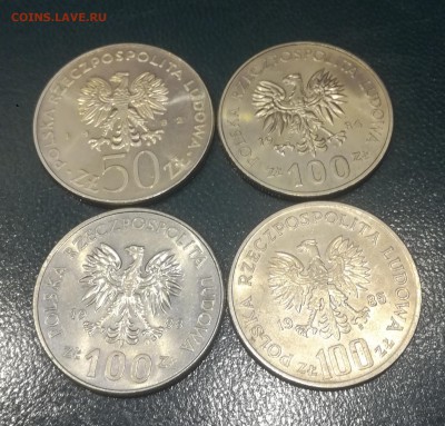 50, 100, 500 Zl 1979-1989 Польские короли 12 шт. до 17.01.19 - Короли 2