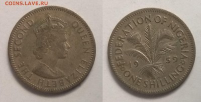 Британская Нигерия шиллинг 1959 г №1 - 17.01 22:00:00 мск - IMG_20190108_121151