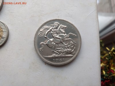 Великобритания 5 шиллингов 1951 Георг-Выставка до 22 15.01 - IMG_20190112_105301340