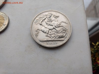 Великобритания 5 шиллингов 1951 Георг-Выставка до 22 15.01 - IMG_20190112_105257879