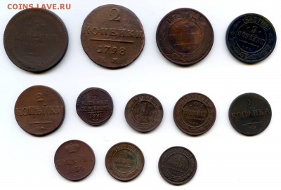 Медные монеты РИ до 17.01.19 в 22-00 по мск - 1
