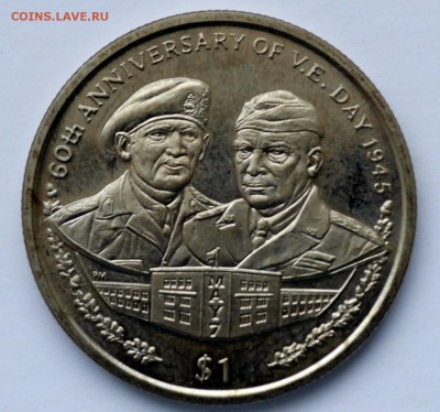 1 доллар Вирджинские острова 60 лет Победы до 18.01 23:59 - P1480907.JPG