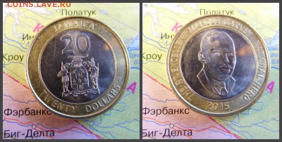 Ямайка 20 долларов, 2015 - 2