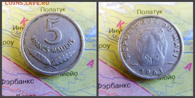 Мали 5 франков, 1961 - 10