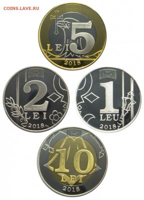 Молдовы - 4 Coins Face_1