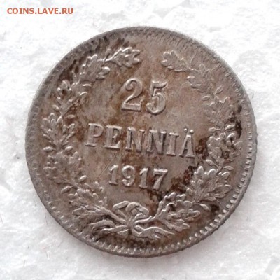 25 пенни 1917г S без корон. Короткий. до 16.01.19 - 20190110_155610
