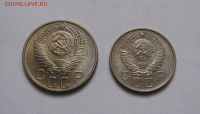 10 Копеек 1957 + 15 КОПЕЕК 1955. UNC. До 15.01.2019 - 15+10 (4).JPG