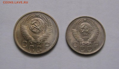 10 Копеек 1957 + 15 КОПЕЕК 1955. UNC. До 15.01.2019 - 15+10 (3).JPG