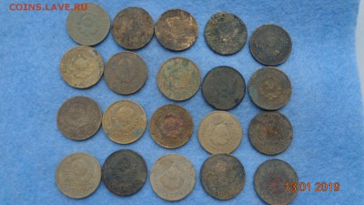 3 копейки 1926-57гг 20шт. на чистку до 16.01.19г. - 3коп 20шт (2).JPG