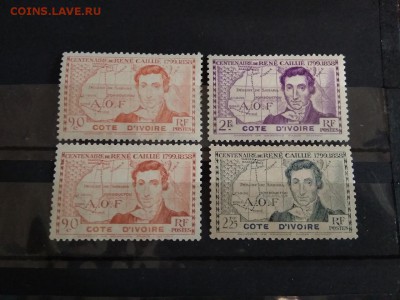 Французские колонии- Кот д'Ивуар 1939 год	18.01.19 - 175