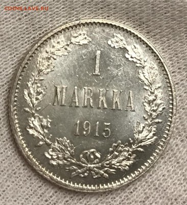 1 марка 1915г S, UNC До 15.01.2019 22.00 по МСК - E217627B-EA13-44C7-8BE9-EC49293854D6