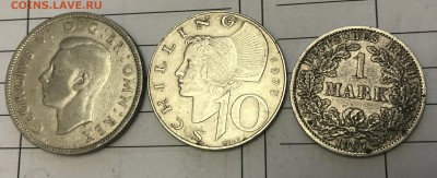 3 монеты Австрия, Германия, Великобритания - CD48509E-FAE0-426D-A43A-D4C1BAB9FF33