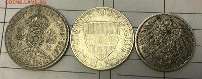 3 монеты Австрия, Германия, Великобритания - 6EA5699C-8CDB-4359-827E-B32D39CF516E