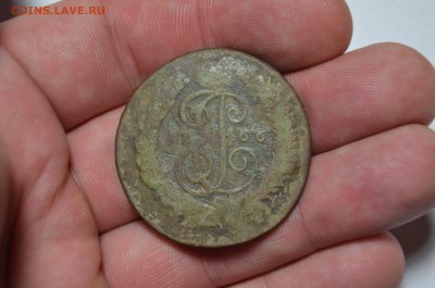 2 копейки 1766г.  с рубля  до 16.01 в 22.30 - DSC_0443 (1)