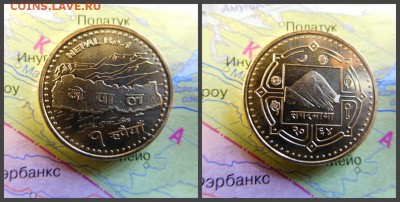 Непал 1 рупия, 2064 (2007) - 10