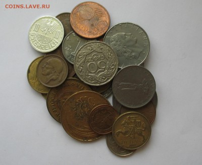 Кучка иностранных монет до 20.01.19г. 22.00ч.мск - наб24а