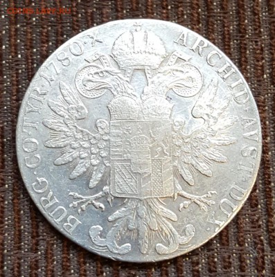 Талер 1780. Марии Терезия. С 200 р.До 19.01.2019 в 22.02 - 20190106_173705