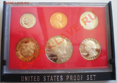 Годовые наборы США 1971, 1982, 1983, 1986 гг - P6030084.JPG