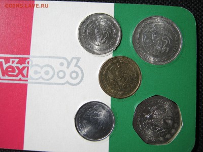 Мексика подарочный набор монет  1984-1985 г - IMG_2281.JPG