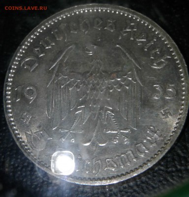 5 марок Кирха 1935г. хорошая-мешковая до 22.01.19. 22:00 - 20190116_105654