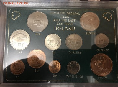Набор монет Ирландии 1968-1971 до 22.00 МСК 17.01.2019 - 2F40CFD9-7DCF-4524-9834-7FA1514B8E32