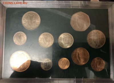 Набор монет Ирландии 1968-1971 до 22.00 МСК 17.01.2019 - FCDD0D58-047B-46EA-A5D0-ECC207979302