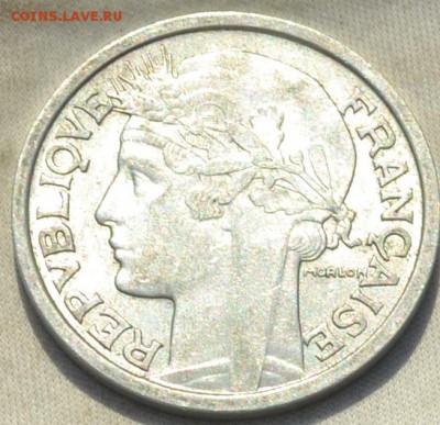 Франция 2 франка 1949. 19. 01. 2019. в 22 - 00. - DSC_0195