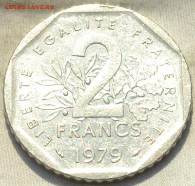 Франция 2 франка 1979. 19. 01. 2019. в 22 - 00. - DSC_0196