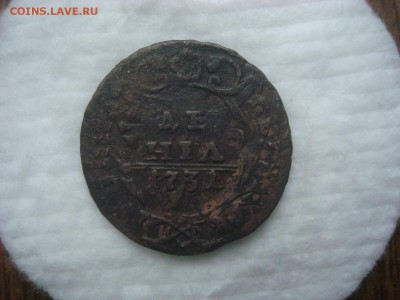 Деньга 1731. Перечекан. До 21.01.19. 22-00 Мск. - DSC03810.JPG