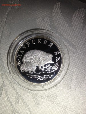 1 руб. Даурский еж. 1999г. до 22.01 - 4z11UNWK9iM