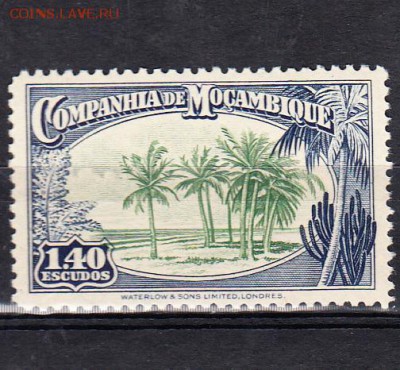 Колонии Мозамбик 1937 1м 1,4э - 246