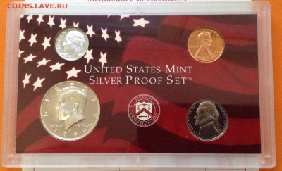 США. Годовой набор 1999 г. Silver proof set. до 24.01.19г - FullSizeRender (10)