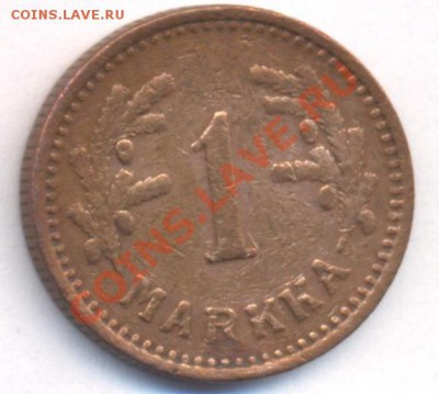 Финляндия 1 марка 1941 г.До 5.06.11 г. 20-00 МСК. - Финляндия 1