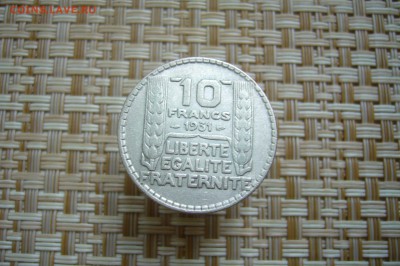 10 франков 1931 - 21-01-19 - 23-10 мск - P2040243.JPG